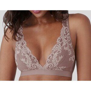 Wacoal Instant Icon Bralette in Cafe Au Lait Bra 3XL (11-AL)